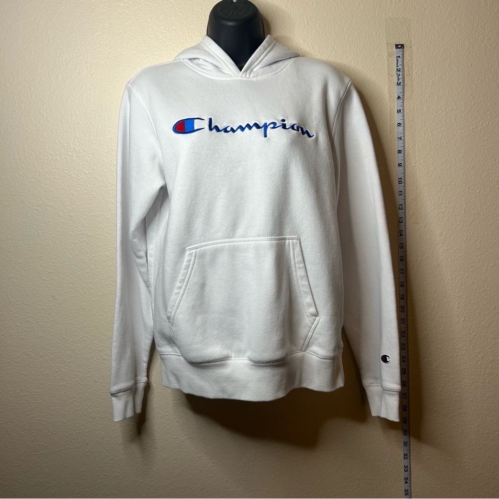 Champion White Hoodie